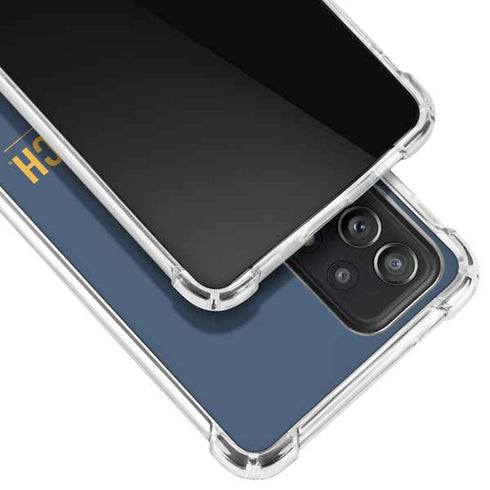 Georgia Institute of Technology Est 1885 Navy Galaxy A52 5G Clear Case