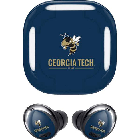 Georgia Institute of Technology Est 1885 Navy Galaxy Buds Pro Skin