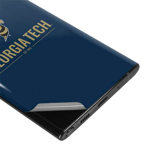 Georgia Institute of Technology Est 1885 Navy Galaxy Note 10 Plus Skin