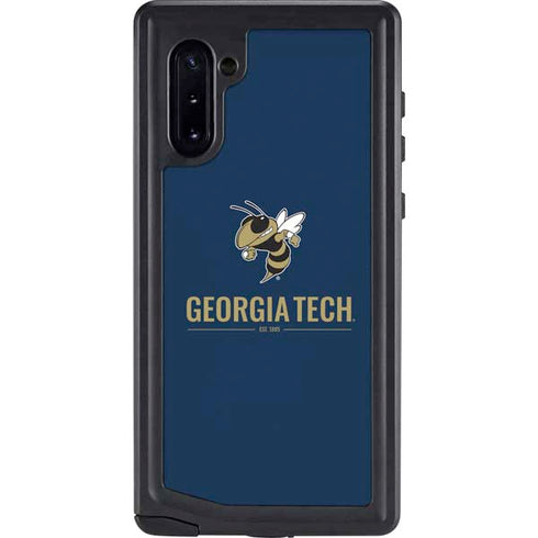 Georgia Institute of Technology Est 1885 Navy Galaxy Note 10 Waterproof Case