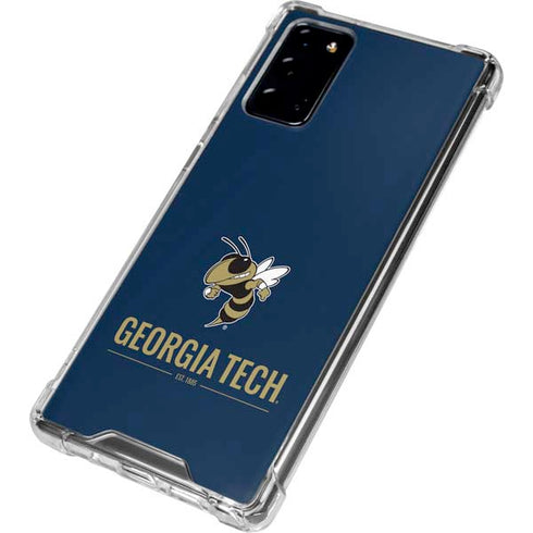 Georgia Institute of Technology Est 1885 Navy Galaxy Note20 5G Clear Case