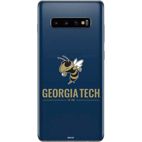Georgia Institute of Technology Est 1885 Navy Galaxy S10 Plus Skin