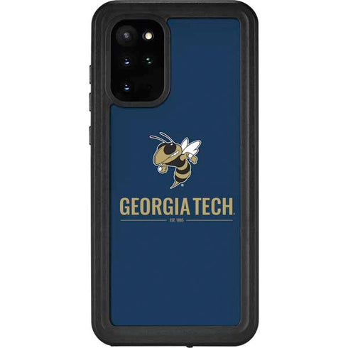 Georgia Institute of Technology Est 1885 Navy Galaxy S20 Plus Waterproof Case