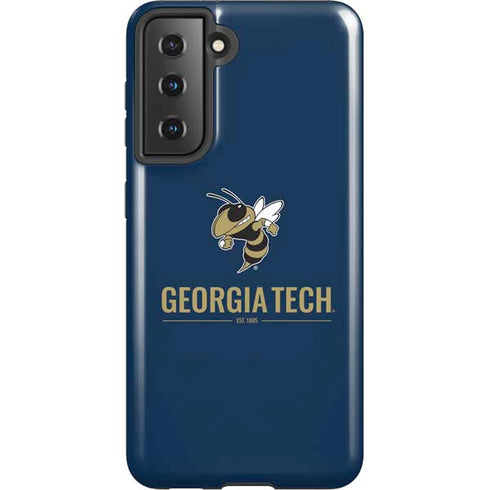 Georgia Institute of Technology Est 1885 Navy Galaxy S21 5G Pro Case
