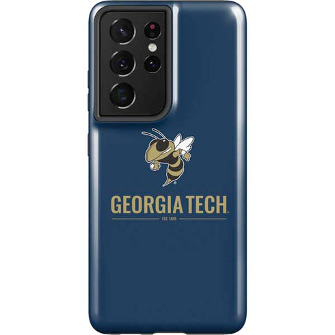 Georgia Institute of Technology Est 1885 Navy Galaxy S21 Ultra 5G Pro Case