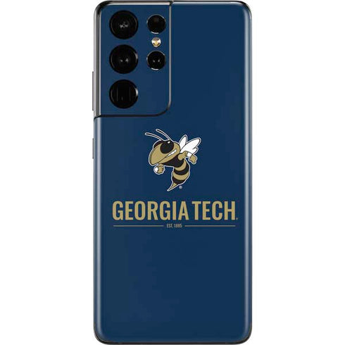 Georgia Institute of Technology Est 1885 Navy Galaxy S21 Ultra 5G Skin