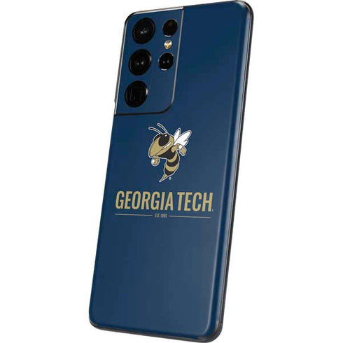 Georgia Institute of Technology Est 1885 Navy Galaxy S21 Ultra 5G Skin