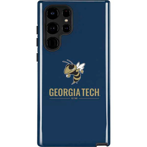Georgia Institute of Technology Est 1885 Navy Galaxy S22 Ultra Pro Case