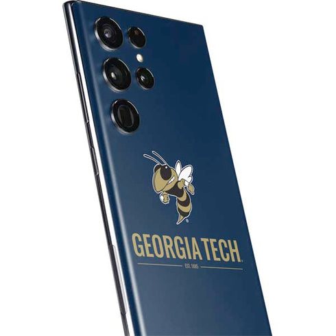 Georgia Institute of Technology Est 1885 Navy Galaxy S22 Ultra Skin