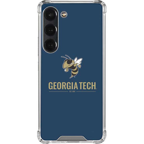 Georgia Institute of Technology Est 1885 Navy Galaxy S23 Clear Case