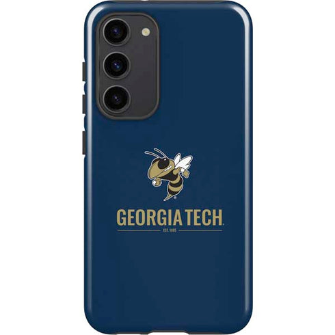 Georgia Institute of Technology Est 1885 Navy Galaxy S23 Plus Pro Case