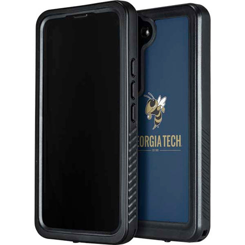 Georgia Institute of Technology Est 1885 Navy Galaxy S23 Waterproof Case