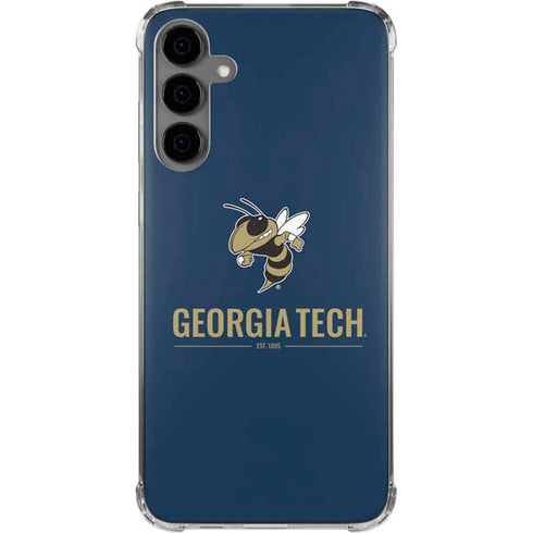 Georgia Institute of Technology Est 1885 Navy Galaxy S24 Plus Clear Case