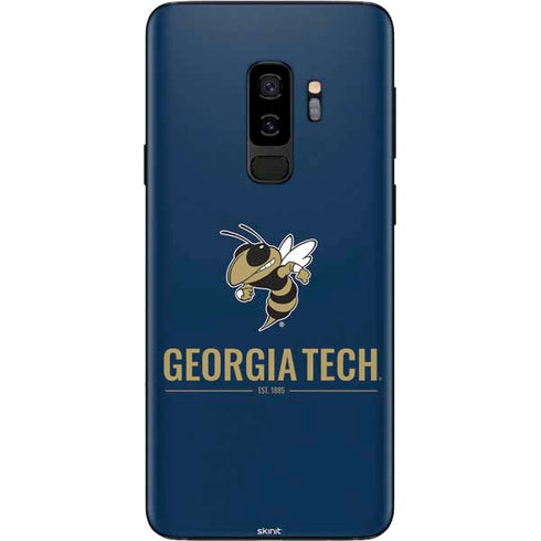 Georgia Institute of Technology Est 1885 Navy Galaxy S9 Plus Skin