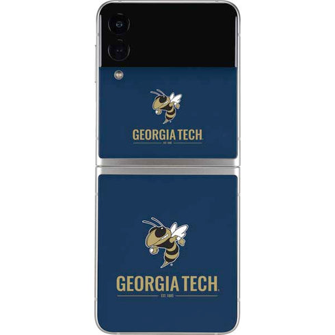Georgia Institute of Technology Est 1885 Navy Galaxy Z Flip4 5G Skin