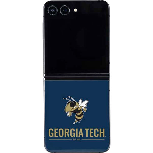 Georgia Institute of Technology Est 1885 Navy Galaxy Z Flip5 5G Skin