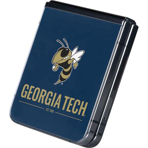 Georgia Institute of Technology Est 1885 Navy Galaxy Z Flip5 5G Skin