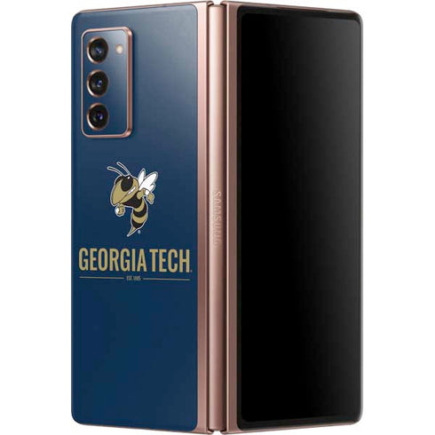 Georgia Institute of Technology Est 1885 Navy Galaxy Z Fold2 5G Skin