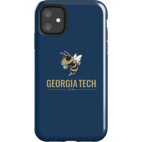 Georgia Institute of Technology Est 1885 Navy iPhone 11 Impact Case