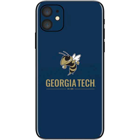 Georgia Institute of Technology Est 1885 Navy iPhone 11 Skin