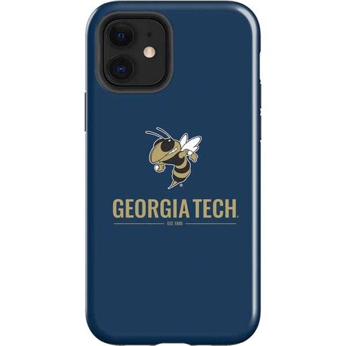 Georgia Institute of Technology Est 1885 Navy iPhone 12 Impact Case