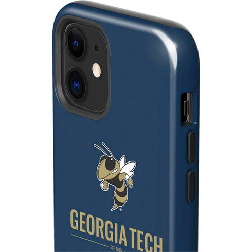 Georgia Institute of Technology Est 1885 Navy iPhone 12 Impact Case