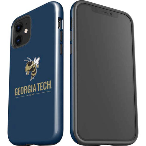 Georgia Institute of Technology Est 1885 Navy iPhone 12 Impact Case