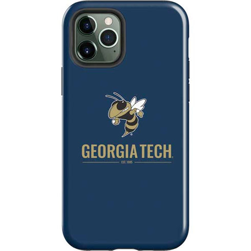Georgia Institute of Technology Est 1885 Navy iPhone 12 Pro Impact Case