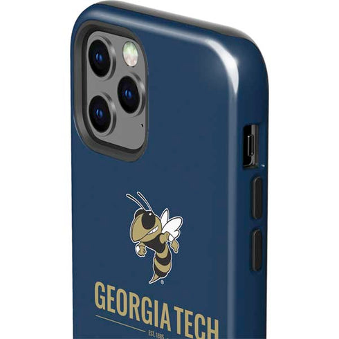 Georgia Institute of Technology Est 1885 Navy iPhone 12 Pro Impact Case