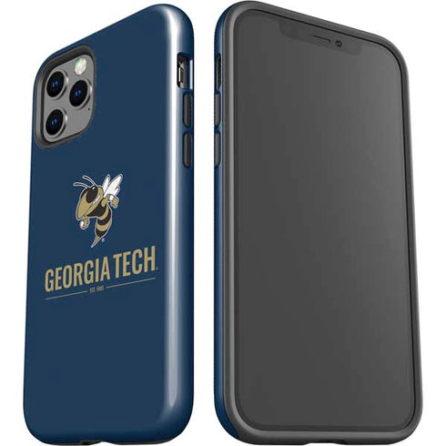 Georgia Institute of Technology Est 1885 Navy iPhone 12 Pro Impact Case