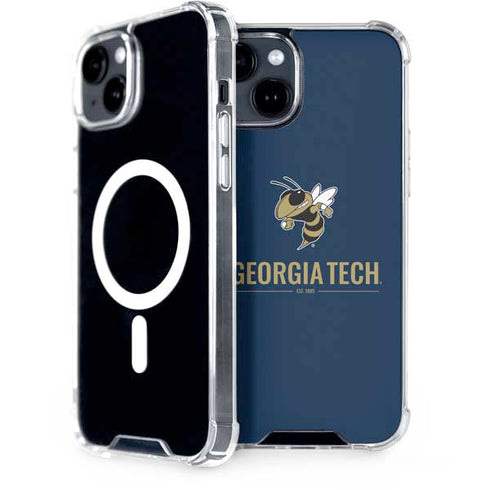 Georgia Institute of Technology Est 1885 Navy iPhone 13 MagSafe Case