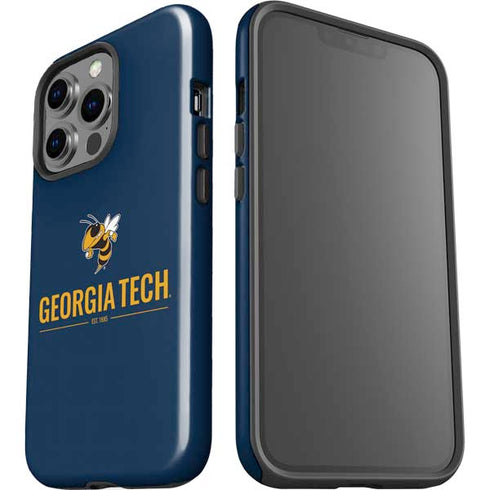 Georgia Institute of Technology Est 1885 Navy iPhone 13 Pro Impact Case