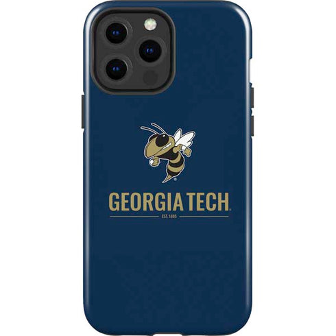 Georgia Institute of Technology Est 1885 Navy iPhone 13 Pro Max Impact Case