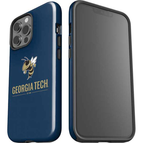 Georgia Institute of Technology Est 1885 Navy iPhone 13 Pro Max Impact Case