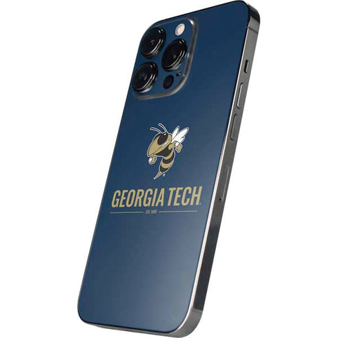 Georgia Institute of Technology Est 1885 Navy iPhone 13 Pro Skin