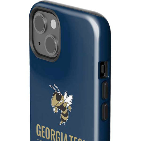 Georgia Institute of Technology Est 1885 Navy iPhone 15 Plus Impact Case