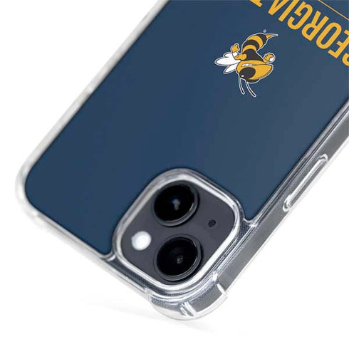 Georgia Institute of Technology Est 1885 Navy iPhone 15 Plus MagSafe Case