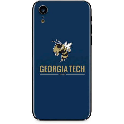 Georgia Institute of Technology Est 1885 Navy iPhone XR Skin