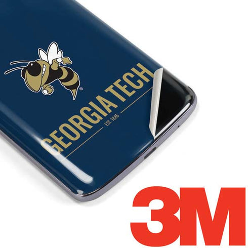 Georgia Institute of Technology Est 1885 Navy Moto E5 Plus Skin