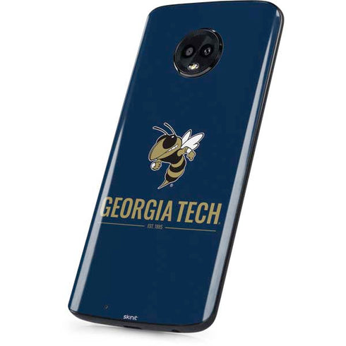Georgia Institute of Technology Est 1885 Navy Moto G6 Skin