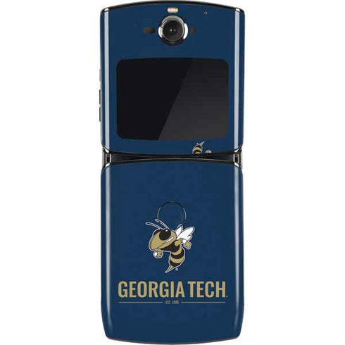 Georgia Institute of Technology Est 1885 Navy Motorola RAZR Skin