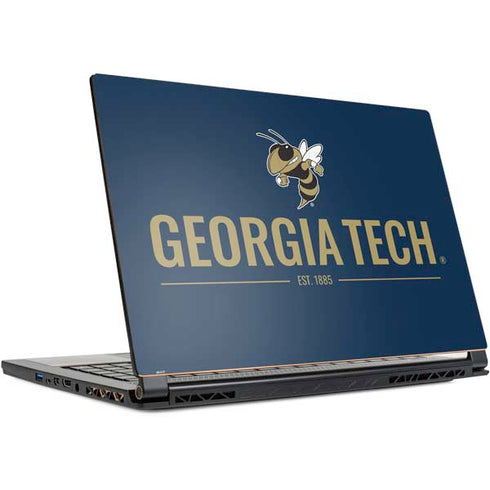 Georgia Institute of Technology Est 1885 Navy MSI GS65 Stealth Laptop Skin