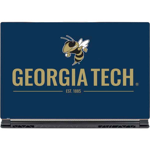 Georgia Institute of Technology Est 1885 Navy MSI GS65 Stealth Laptop Skin