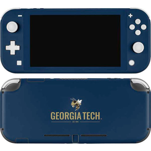 Georgia Institute of Technology Est 1885 Navy Nintendo Switch Lite Skin