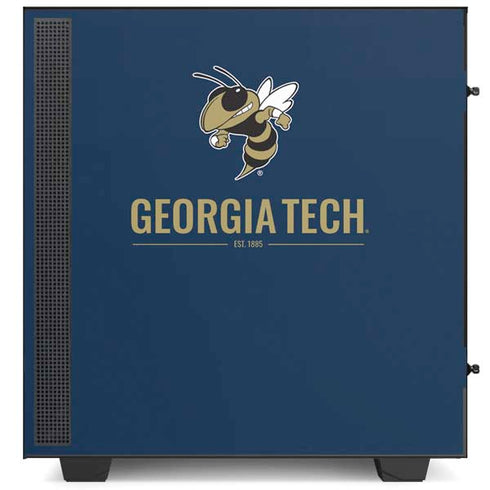 Georgia Institute of Technology Est 1885 Navy NZXT H510 Compact ATX Mid-Tower Case Skin