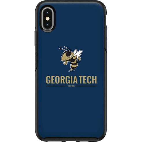 Georgia Institute of Technology Est 1885 Navy Otterbox Symmetry iPhone Skin