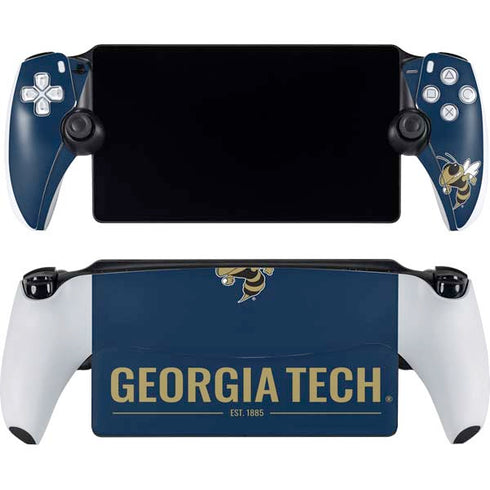 Georgia Institute of Technology Est 1885 Navy PlayStation Portal Remote Player Skin