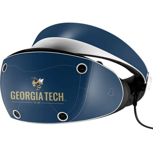Georgia Institute of Technology Est 1885 Navy PlayStation VR2 Skin