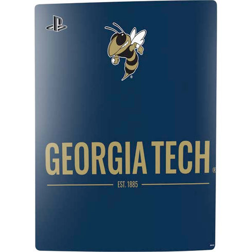 Georgia Institute of Technology Est 1885 Navy PS5 Console Skin