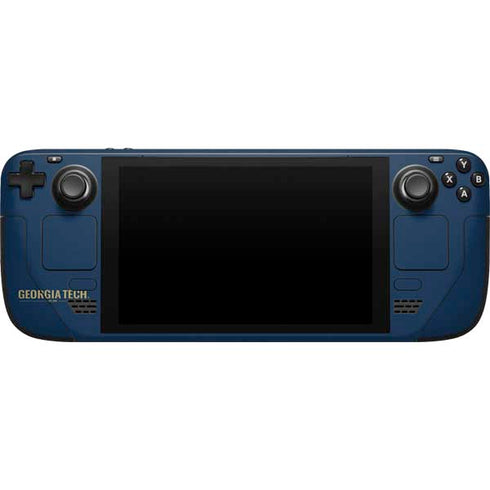 Georgia Institute of Technology Est 1885 Navy Steam Deck Handheld Gaming Computer Skin